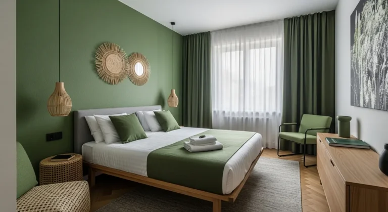 10 Moss Green Modern Bedroom Ideas for a Calm Retreat
