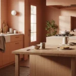 Best Japandi Kitchen Ideas: Warm Peach & Minimalist Decor