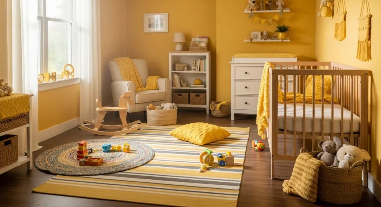 Bright & Sunny: Farmhouse Nursery & Kids Room Ideas