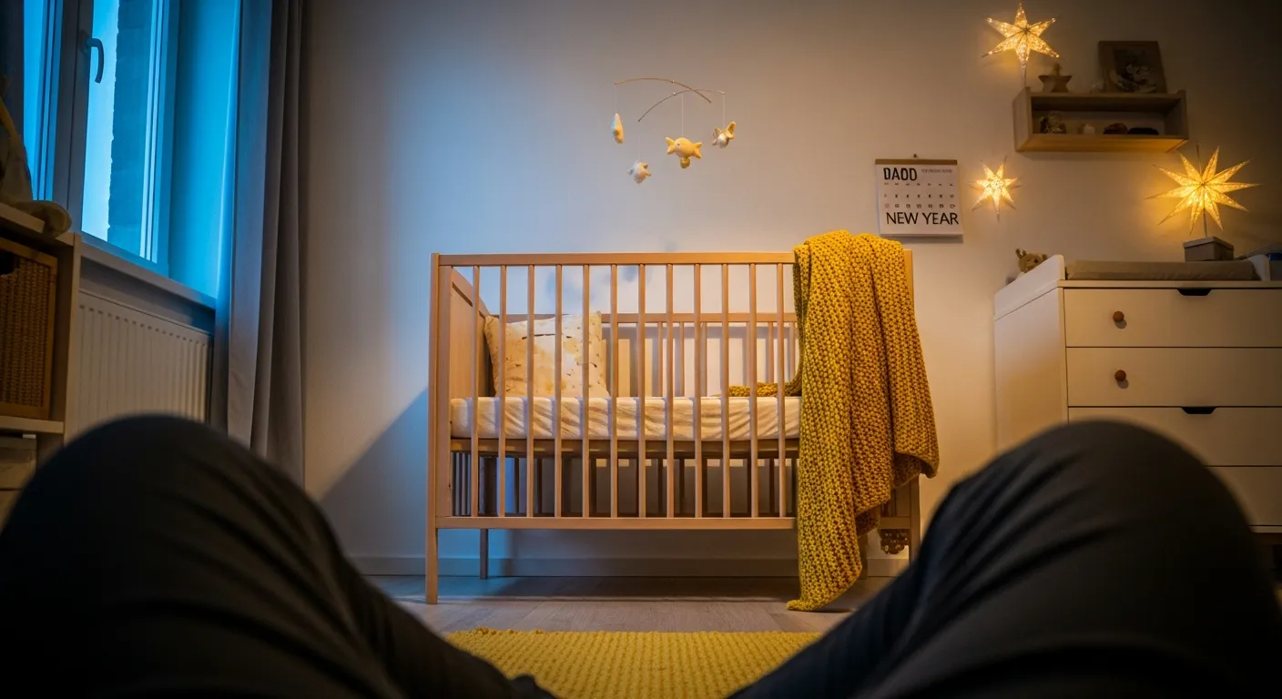 Step by step guide to creating a Japandi style nursery with butter yellow walls and natural wood decor