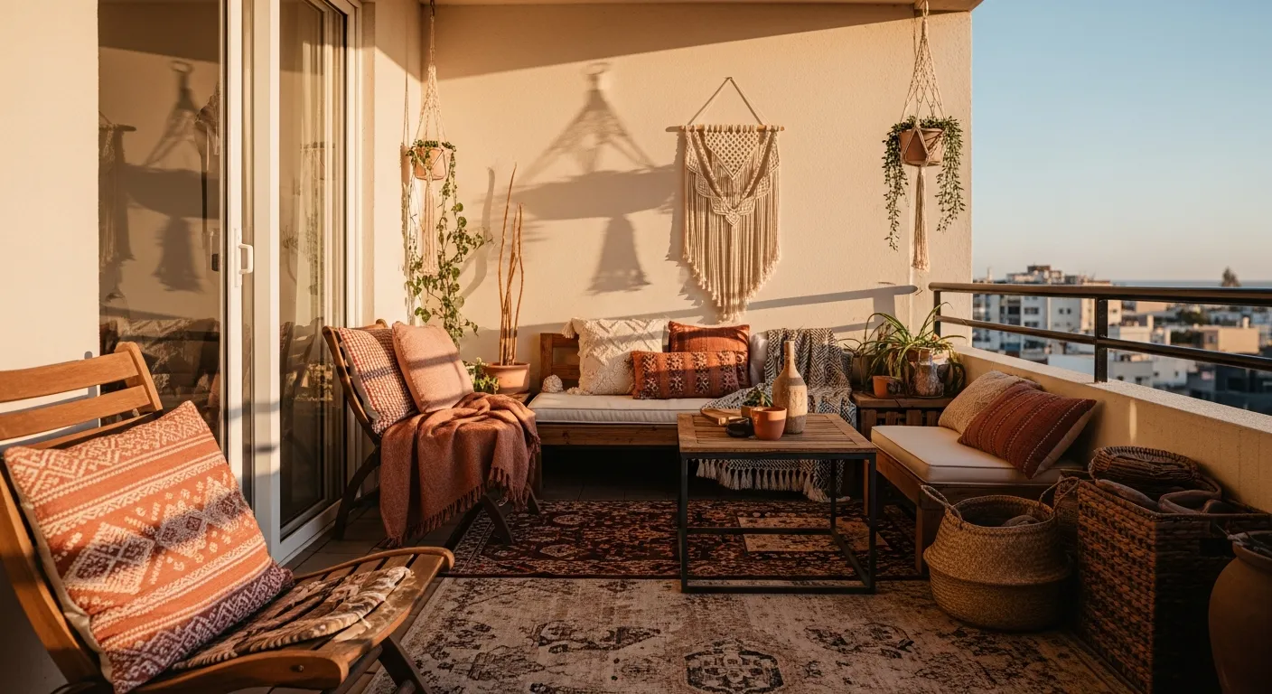 Frequently asked questions about creating a terracotta bohemian balcony design