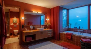 Rust Mid-Century Modern Bathroom Ideas: An Everyday Oasis