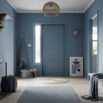 Dusty Blue Minimalist Entryway Ideas for Everyday Calm