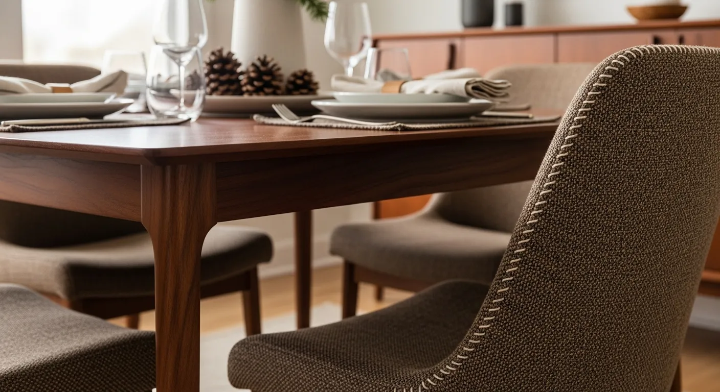Essential furniture elements showcasing stunning mid-century modern dining room concepts with vintage lighting
