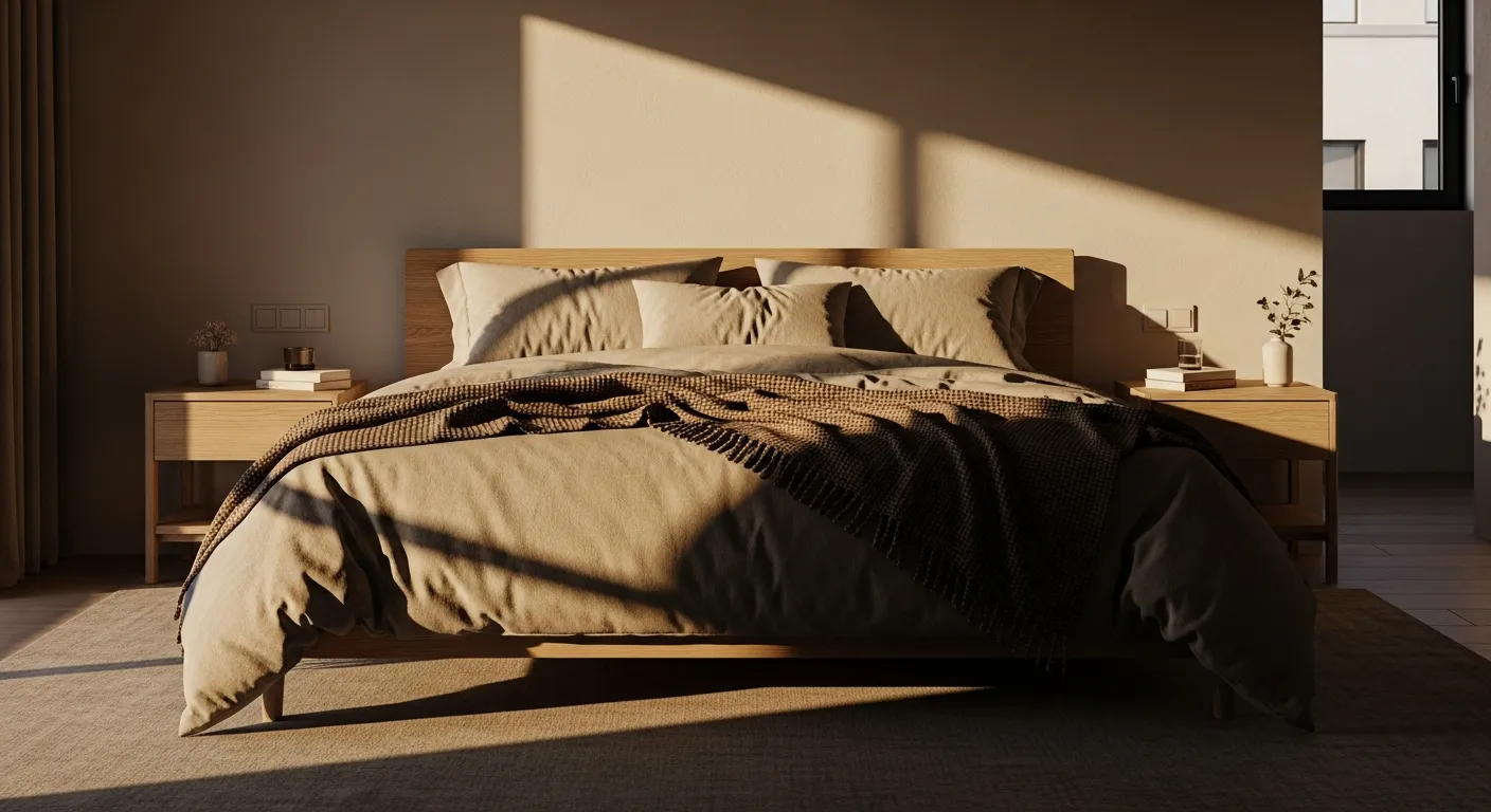 Step by step guide to creating a beautiful mocha minimal bedroom
