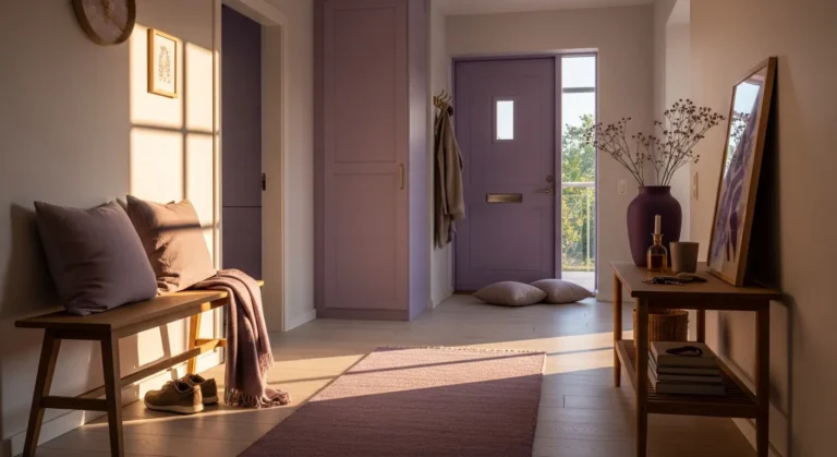 Everyday Elegance: Lavender Scandi Entryway Ideas