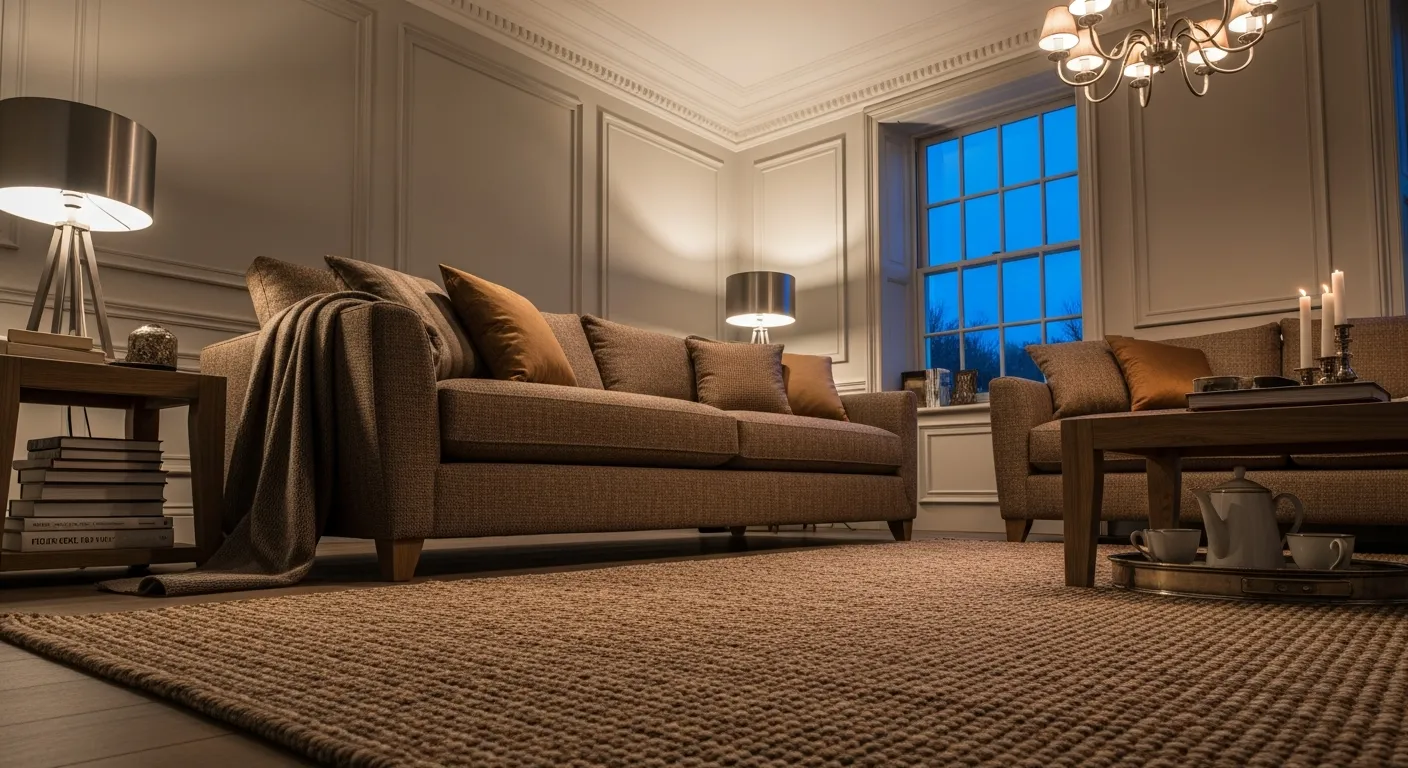 Sophisticated classic luxury living room ideas with warm neutral and bronze palette
