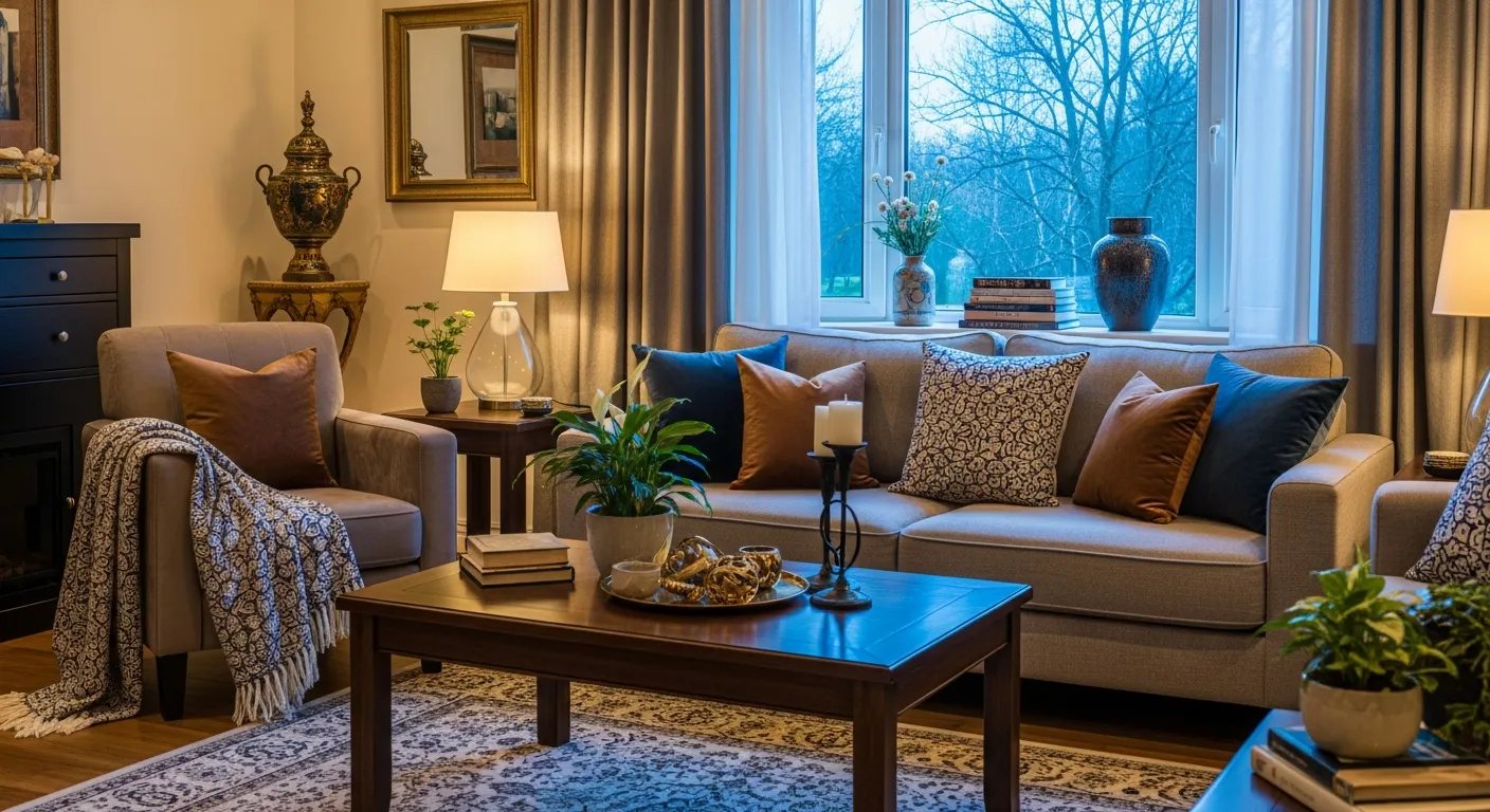 Budget friendly styling tips for classic luxury living room ideas with bronze decor